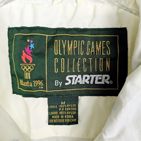 RARE Vintage 1996 Atlanta Centennial Olympic Games Starter Jacket Windbreaker - Picture 3 of 16